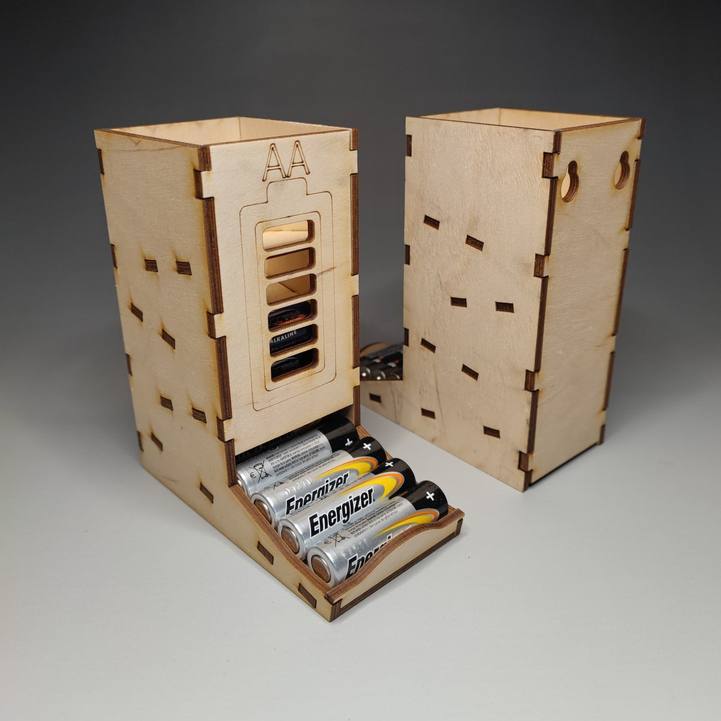 Batterien Spender AA/AAA Aufbewahrungsbox,Akku Sortierungs System