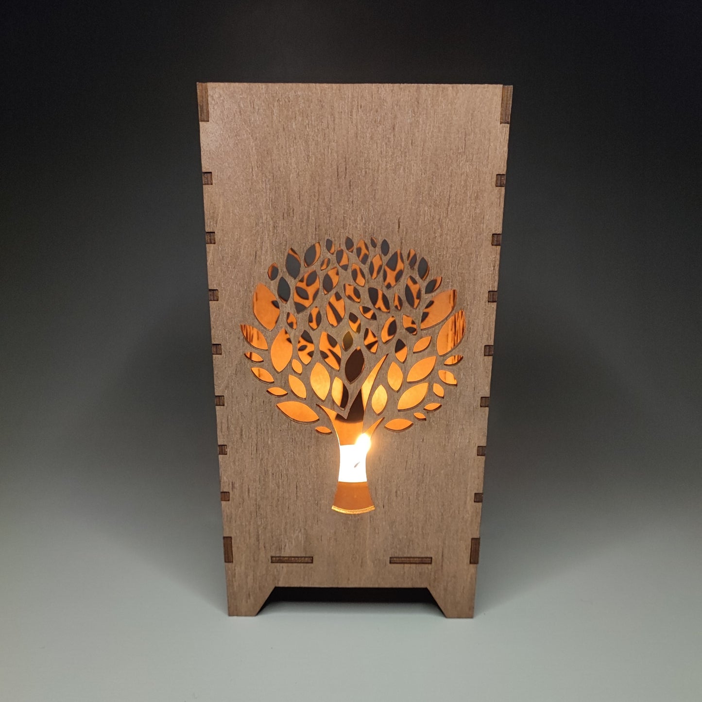 Teelichter Laterne / Kerzen Halter Baum des Lebens