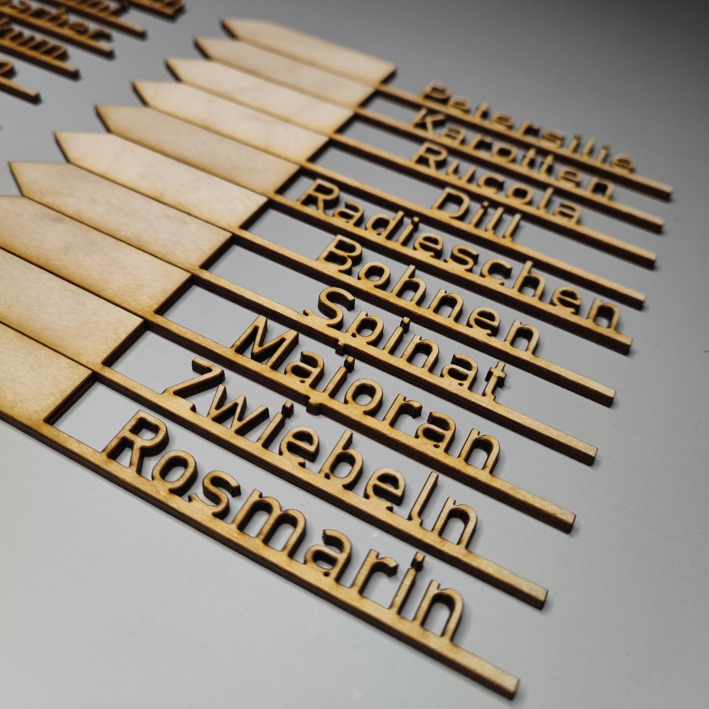 Pflanzen Schilder Garten/Kräuter/Gemüse Beschriftung