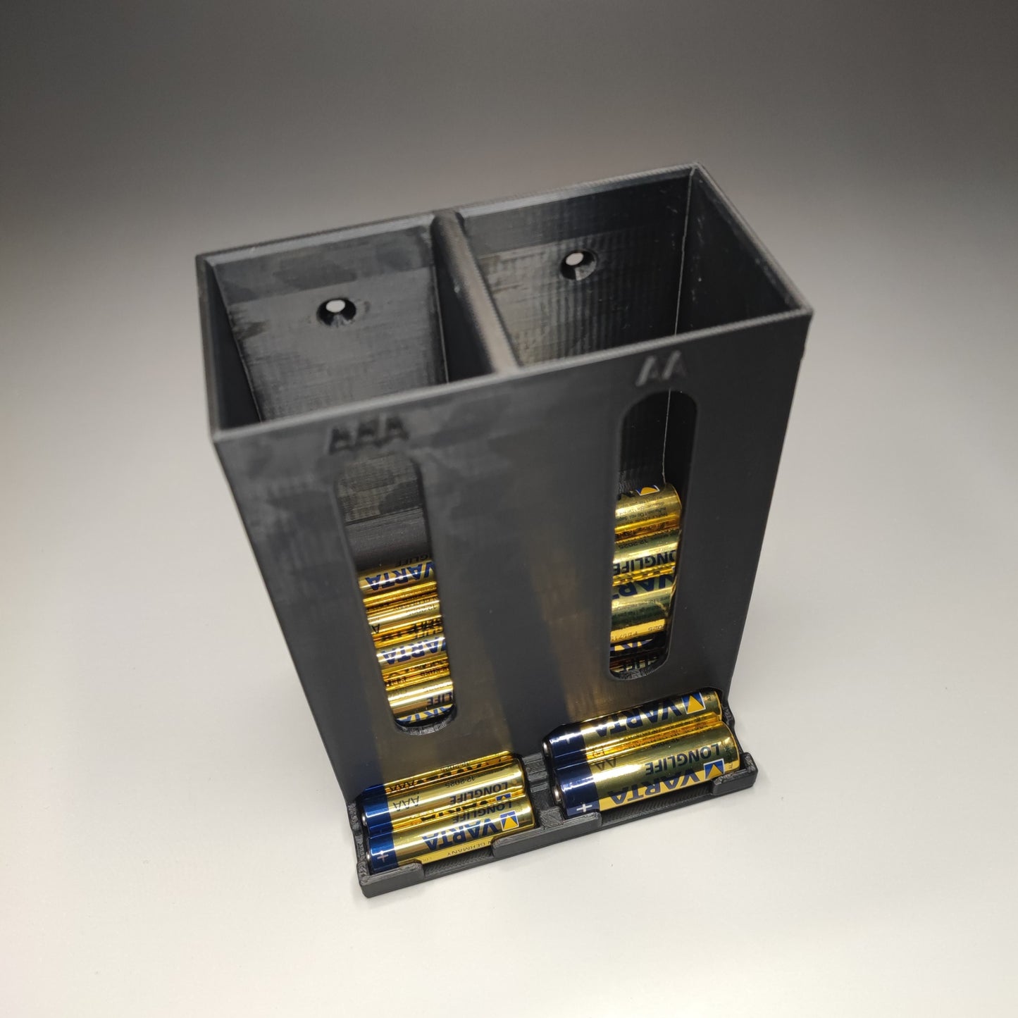 Batterien Spender AA/AAA Aufbewahrungsbox,Akku Box 3D-Druck