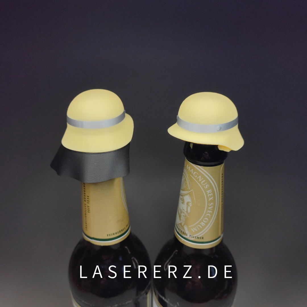 Feuerwehr-Helm Bierverschluss-Deckel – Insektenschutz, Bier, Outdoor, Wespen, Grillen, Garten