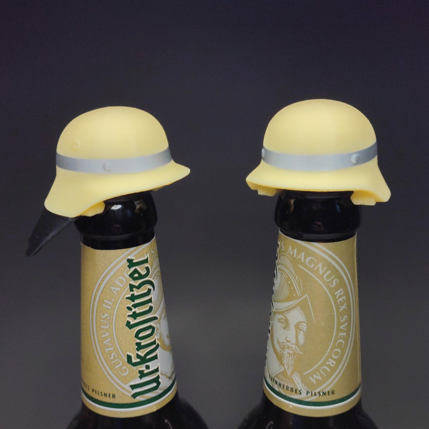 Feuerwehr-Helm Bierverschluss-Deckel – Insektenschutz, Bier, Outdoor, Wespen, Grillen, Garten