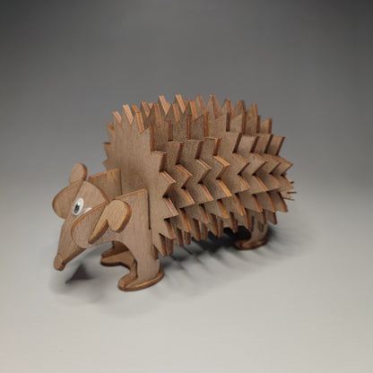 Untersetzer aus Holz für Getränke in Igel Form /Bier Wein Glas Tee Kaffee Tasse Untersetzer Halter