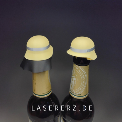 Feuerwehr-Helm Bierverschluss-Deckel – Insektenschutz, Bier, Outdoor, Wespen, Grillen, Garten
